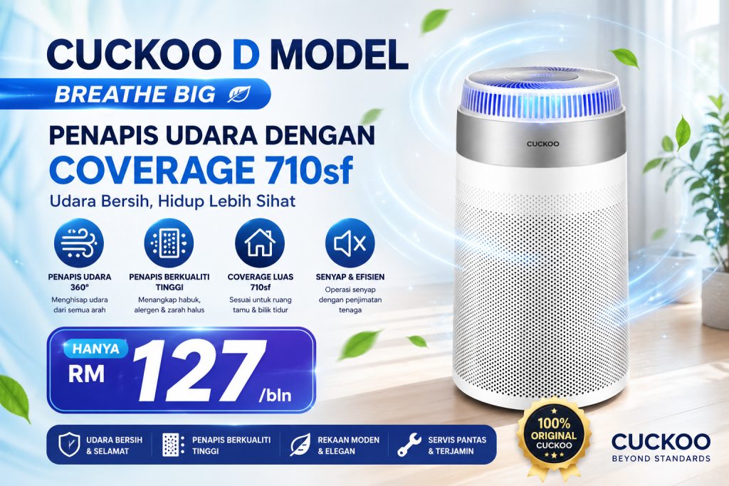 Cuckoo D Model Banner Sarawak