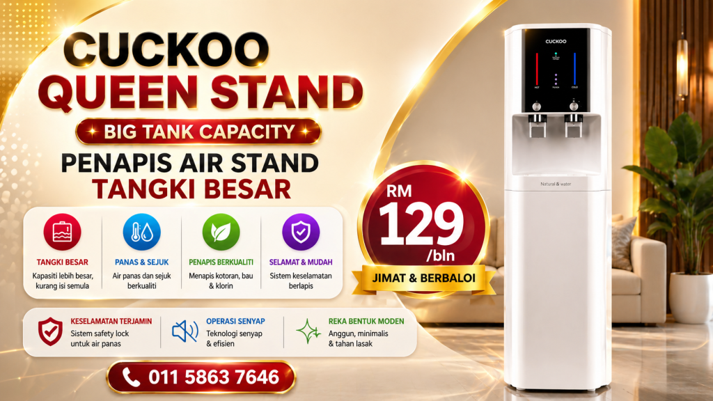 Cuckoo Queen Stand Sarawak Banner